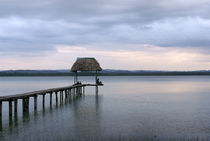 Lake Peten Itza Guatemala by John Mitchell