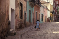 Guanajuato Street Mexico by John Mitchell