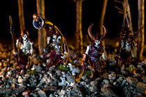 Skeletons Patrolling The Cursed Forest von Marc Garrido Clotet