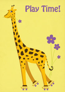 Funny Giraffe von Boriana Giormova