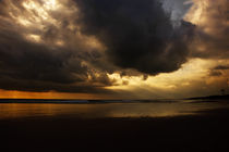 Sunset at Kuta beach by Alexey Galyzin