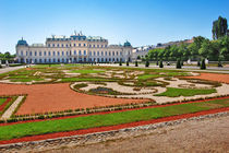 Belvedere palace in Vienna  by tkdesign