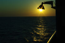 Sunset on The Ship von Andreas Charitonos