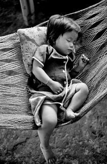 Sleeping Girl - Mekong Delta by captainsilva