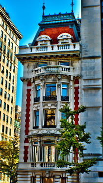New York .A building at opposite site of Metropolitan Art. by Maks Erlikh