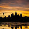 'Angkor Wat at sunrise II' von Stefan Nielsen