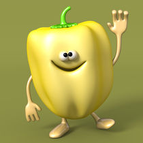 YELLOW PEPPER by Michel Agullo