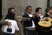 MEXICO CITY MARIACHIS by John Mitchell