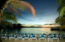 Resort on Jamaica. by Peter van Beek