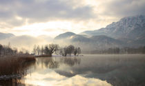 'Winter magic at Lake Kochelsee' von Eva Stadler
