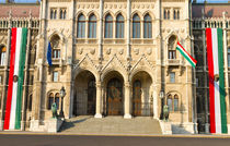 Hungarian Parliament Building by Evren Kalinbacak