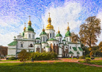 St Sophia's Cathredral, Kiev, Ukraine by Graham Prentice