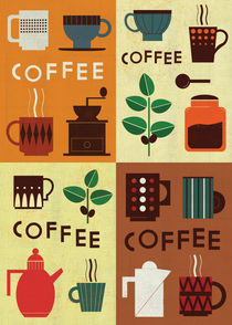 'Retro Coffee Series 2012' von Benjamin Bay