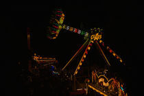 Fun fair at night by Andreas Müller