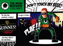 The Irish Rover, the first irish superhero by David Liberal