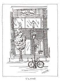 Bike in the Old Town by Raimondas Žukauskas