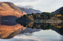 Reflections of Loch Leven Scotland von Jacqi Elmslie