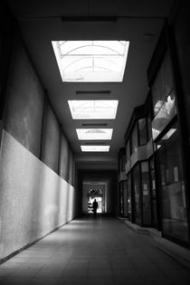 Corridor in monochrome by George Panayiotou