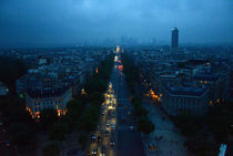 Paris- La Defense from Arc de Triomphe by Gautam Tingre