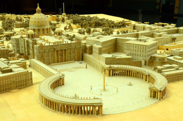 Rome-st-peters-basilica-model