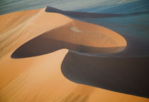 Aerial view of sand dunes by Danita Delimont