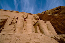 Ramses II and hieroglyphics by Danita Delimont