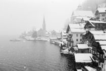 Town view in the snow von Danita Delimont