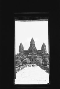 Angkor Wat Doorway View by Danita Delimont