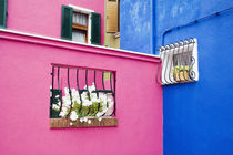 Colorful Burano City homes by Danita Delimont