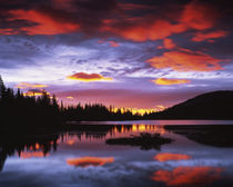 Sunrise on Reflection Lake by Danita Delimont
