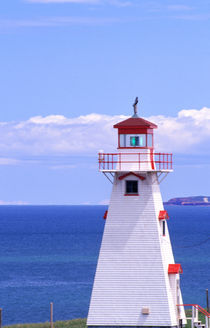 Cape Tryon lighthouse von Danita Delimont