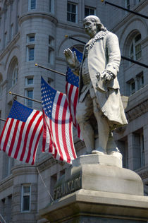 Statue of Benjamin Franklin von Danita Delimont