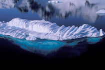 Iceberg in crystal clear water von Danita Delimont