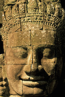 Heads of the Bayon by Danita Delimont