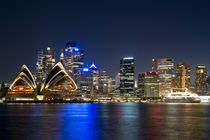 Skyline with Opera House seen from Embarkation Park by Danita Delimont