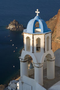 Greece and Greek Island of Santorini town of Oia von Danita Delimont