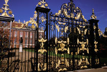 Gilded gate outside of Kensington Palace by Danita Delimont