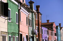 Colored houses von Danita Delimont
