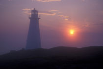 Lighthouse and sunrise von Danita Delimont