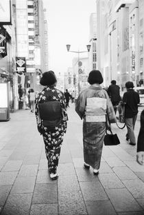 Geishas on the Ginza by Danita Delimont
