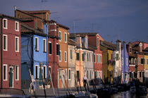 Colored houses in Murano Island by Danita Delimont