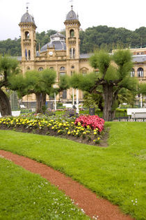 Park view of historic casino von Danita Delimont