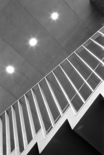 Stairs at the Tokyo International Forum in Marunouchi von Danita Delimont