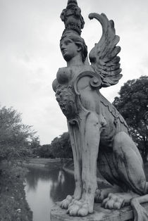 Mythological statue by Danita Delimont