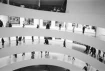 New York City: The Guggenheim Museum Crowded Gallery View von Danita Delimont