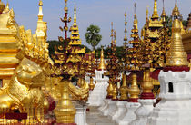 The Shwe Zigon Pagoda complex in Bagan von Danita Delimont