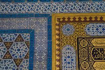 Middle East Turkey and city of Istanbul with the Topkapi Palace and all of the fine tile by Danita Delimont