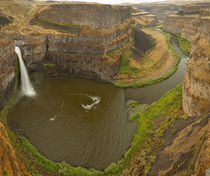 200 foot high Palouse Falls State Park in Washington by Danita Delimont