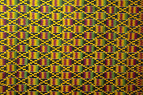 Colorful traditional West African textiles von Danita Delimont