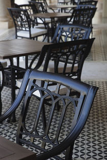 Cafe chairs by Danita Delimont